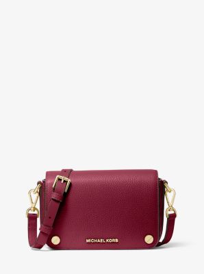 michael kors jet set crossbody maroon