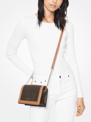 michael kors large logo crossbody