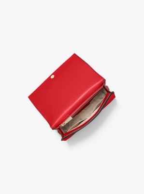 Jet Set Large Studded Saffiano Leather Crossbody Bag