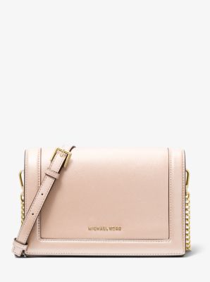 michael kors jet set leather crossbody