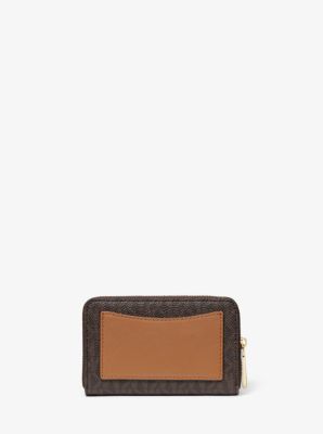 Small Logo and Leather Wallet | Michael Kors