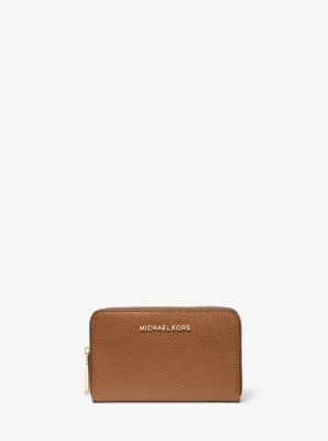 michael kors pebble leather wallet
