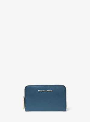 michael kors＊SMALL PEBBLED LEATHER WALLET Carson Small Pebbled Leather Wallet | Michael Kors [US]