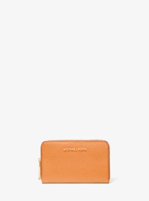 michael kors orange wallet