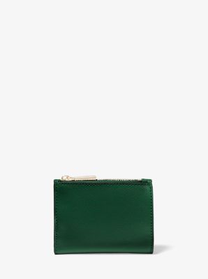 Michael kors bedford clearance wallet green