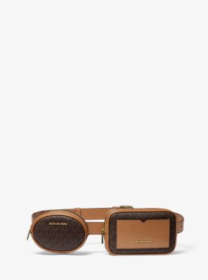 Michael kors medium logo belt cheap bag