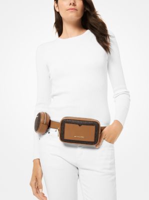 Michael kors medium logo belt clearance bag