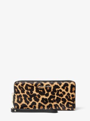 Michael kors leopard calf best sale hair handbag