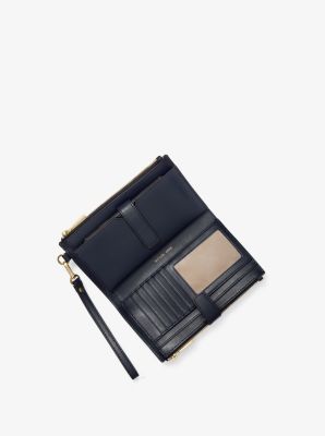 Portefeuille Adele en jacquard à logo pour téléphone intelligent