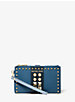 Adele Studded Tri-Color Saffiano Leather Smartphone Wallet image number 0