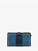 Adele Studded Tri-Color Saffiano Leather Smartphone Wallet image number 2