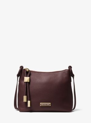 Michael kors lexington large 2024 pebbled leather crossbody bag