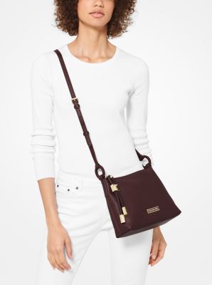 Lexington Large Pebbled Leather Crossbody Bag Michael Kors