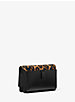 Leopard Calf Hair and Leather Convertible Crossbody Bag image number 2