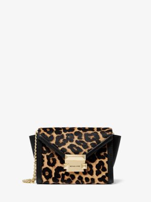 Michael kors leopard 2024 print crossbody bag