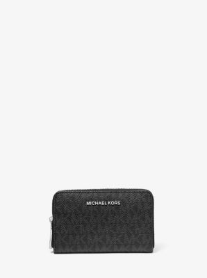 Michael kors sale black logo wallet