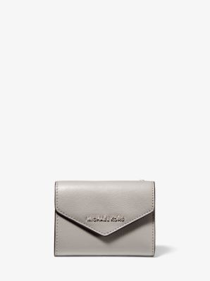 Medium Crossgrain Leather Envelope Wallet | Michael Kors