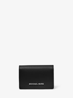 MICHAEL Michael Kors, Bags, Michael Kors Large Crossgrain Leather Slim  Wallet