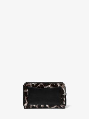 Michael kors wallet leopard hotsell