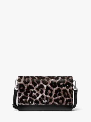 Michael kors animal discount print crossbody purse