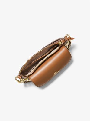 Michael Kors Empire Medium Faux Leather Chain Pouchette Bag Multi