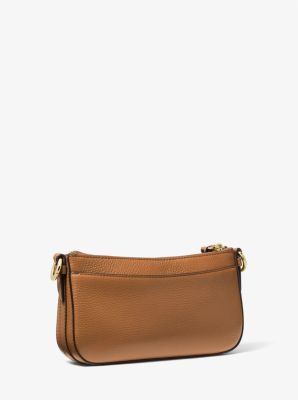 Michael Kors, Bags, Michael Kors Jet Set Travel Large Messenger Crossbody  Bag Brown