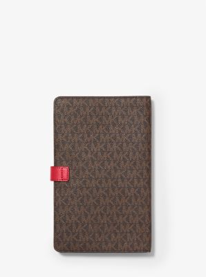 Medium Logo Stripe Notebook | Michael Kors