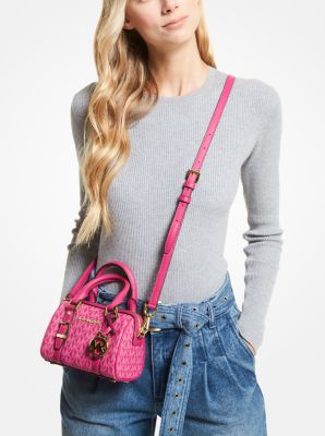 Bedford Legacy Extra-Small Pebbled Leather Duffle Crossbody Bag