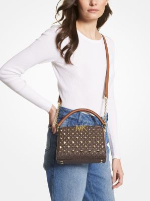 Karlie Small Leather Crossbody Bag