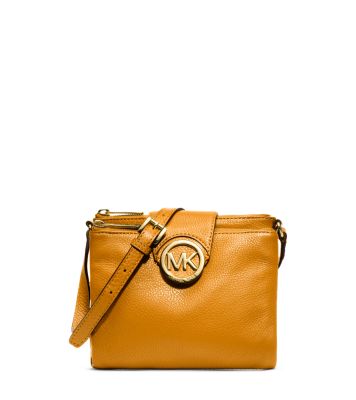 Michael kors fulton crossbody hot sale yellow