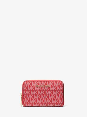 Jet Set Travel Large Logo Debossed Envelope Wallet | Michael Kors