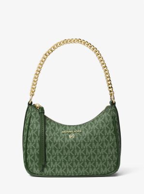 MICHAEL Michael Kors Borsa Jet Set Piccola In Misto Cotone Nera