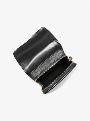 ASHYA X MICHAEL KORS Saga Signature And Leather Bolo Bag