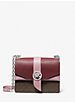 Greenwich Small Two-Tone Logo and Saffiano Leather Crossbody Bag image number 0
