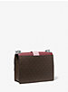 Greenwich Small Two-Tone Logo and Saffiano Leather Crossbody Bag image number 2