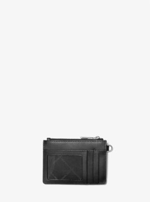 Jet Set Small Logo Embossed Patent Leather Coin Purse image number 2