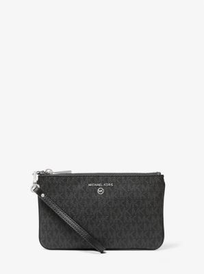 Michael kors hot sale logo wristlet