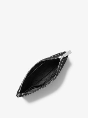 Pochette-bracelet de taille moyenne &agrave; logo