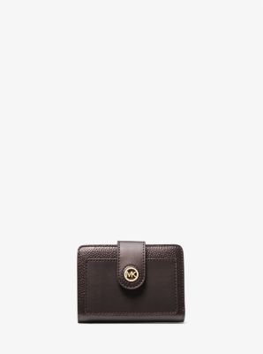 MK Mercer Small Leather Wallet - Brown - Michael Kors MICHAEL Michael Kors