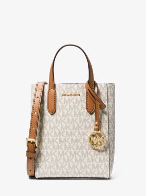MICHAEL KORS Crossbody bag HEATHER SMALL in 740 pale gold