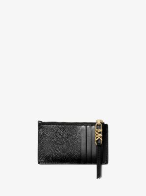 Empire Small Pebbled Leather Card Case | Michael Kors