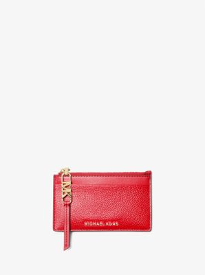 MICHAEL Michael Kors Large Zip Leather Card Holder