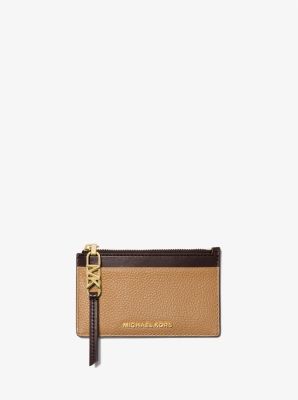 Empire Small Two Tone Pebbled Leather Card Case