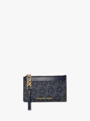 Michael kors pebbled leather card clearance case