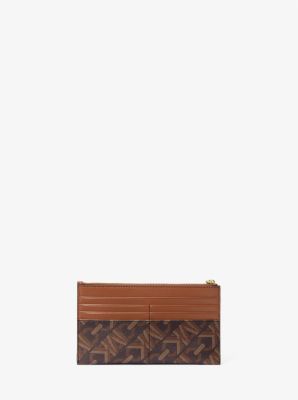 Empire Large Card Case in BROWN/LUGGAGE | Michael Kors