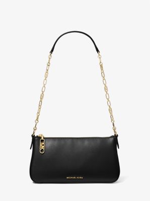 Michaelkors Empire Medium Leather Chain-Link Pochette