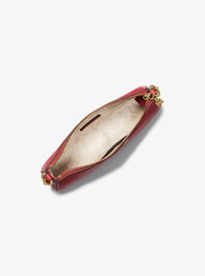 Pochette Empire Medium aus Leder mit Kette