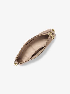 Empire Medium Leather Chain-Link Pochette