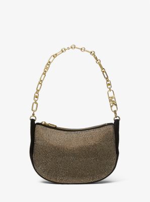 Kendall Small Embellished Suede Shoulder Bag | Michael Kors Canada