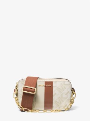 Michael kors best sale signature camera bag